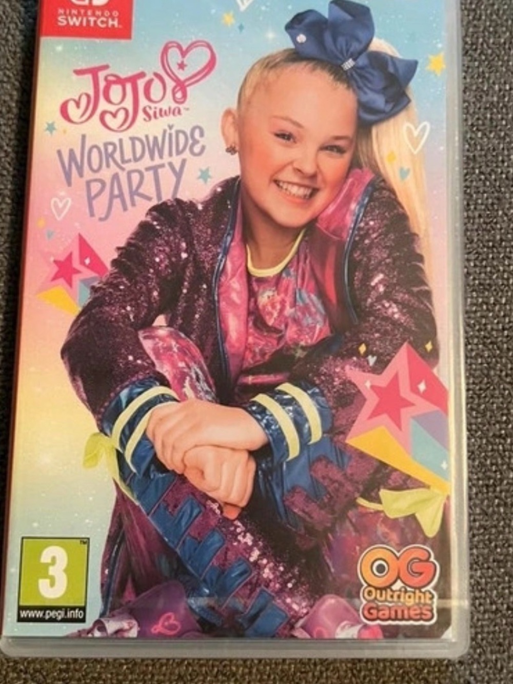 JoJo Siwa: Worldwide Party Nintendo Switch Game - Pink & Purple